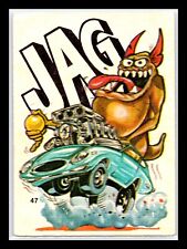 1973 Donruss Series 2 JAG Fantastic Odd Rods sticker/card #47 RARE picture