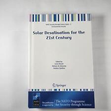 Solar Desalination for the 21st Century Hardcover Book By Lucio Rizzuti picture