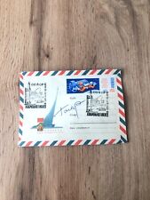 Vintage Envelope for Cosmonautics Day autographed by Yuri Gagarin 1965 #417 picture