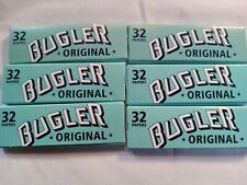 Bugler Rolling Papers 6 packs = 192 wraps 1 1/4 inch Marijuana Pot Weed Tobacco picture