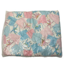 Vintage Retro Montgomery Ward 36X45 Baby Deer Blanket Comforter New NOS Fortrell picture