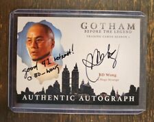2017 Gotham Season 2 BD Wong as Hugo Strange Autograph With Inscription picture