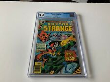 DOCTOR STRANGE 16 CGC 9.6 WHITE PAGES THE DEVIL AND THE DEAD MARVEL COMICS 1976 picture