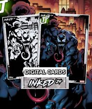 Topps Marvel Collect Inked '24 Series 2 Venom Tilt + B & W ⭐Digital Card picture