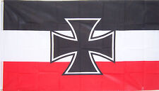 NEW 3ftx5ft GERMAN NAVY JACK IRON CROSS FLAG DOUBLE SIDED better quality  picture