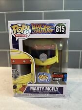 Funko Pop Back to the Future MARTY MCFLY #815 Radiation Suit NYCC LE - Vaulted picture