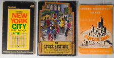 3 vintage New York City Guides - Lower East Side, Circle Cruise,  Pocket Map picture