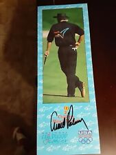 golf memorabilia signed by Arnold Palmer 1992  Shark Shootout  picture