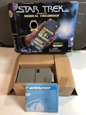 WORKS STAR TREK NEXT GEN MEDICAL TRICORDER - 1997 PLAYMATES *LGTS/SNDS TESTED* picture
