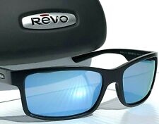 NEW* REVO CRAWLER XL Black Matte POLARIZED Blue Water Len Sunglass 1071XL 01 BL picture