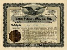 Union Sanitary Mfg. Co. Inc. - General Stocks picture