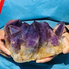 2780G Natural Amethyst Cluster Purple Quartz Crystal Rare Mineral Specimen 612 picture