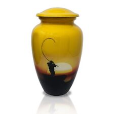 Precious Handicraft Fishing Cremation Ashes Urns for Adult Human Decoration idea picture