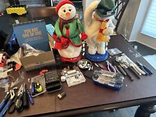 Gemmy Spinning Snowflake Snowman Repair Service - Snowman Doctor picture
