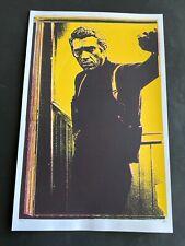 Steve McQueen Bullitt Original Art Print Poster Signed 21/80 print mafia picture