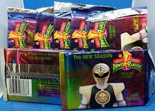 7X Pack Lot of Sealed Mighty Morphin Power Rangers New Season 1995 Trading Card  picture