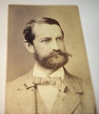 Rare Antique Victorian American Medical Professor Samuel Saddler PA CDV Photo picture