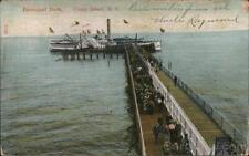 1907 Coney Island,NY Dreamland Dock Kings County New York I. Stern Postcard picture