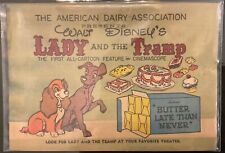 1955 Disney Lady and the Tramp “Butter Late Than Never” Promo Comic Pamphlet picture
