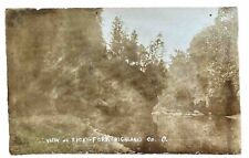 Rocky Fork State Park Real Photo Postcard. RPPC. Highland County Ohio. 1908 picture