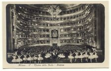 Milano Italy - 17 - Teatro della Scala Interno Scala Theater Interior Postcard ~ picture