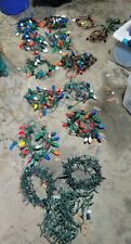 17 Strand Christmas Light Lot*11-25 Foot Incandescent, 3-12 Foot, 3-25 Foot LED picture