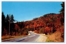1969 Greetings From Everett Pennsylvania PA Handiwork Jack Frost Autumn Postcard picture