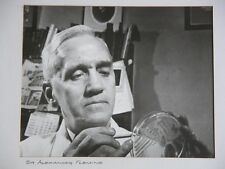 Orig Vtg 1940s Sir Alexander Fleming Portrait Photograph Penicillin Antibiotic picture