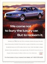 1997 Audi A8 Original Advertisement Print Art Car Ad K10 picture