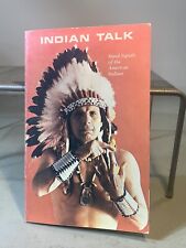 1970 INDIAN TALK HAND SIGNALS OF THE AMERICAN INDIANS BY IRON EYES CODY (12E) picture