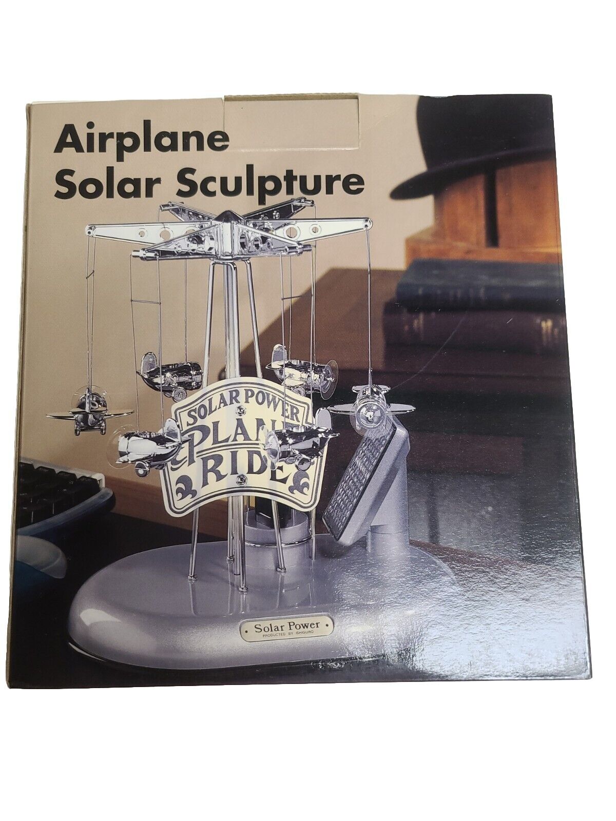 Airplane Soar Sculpture Solar Power Plane Ride
