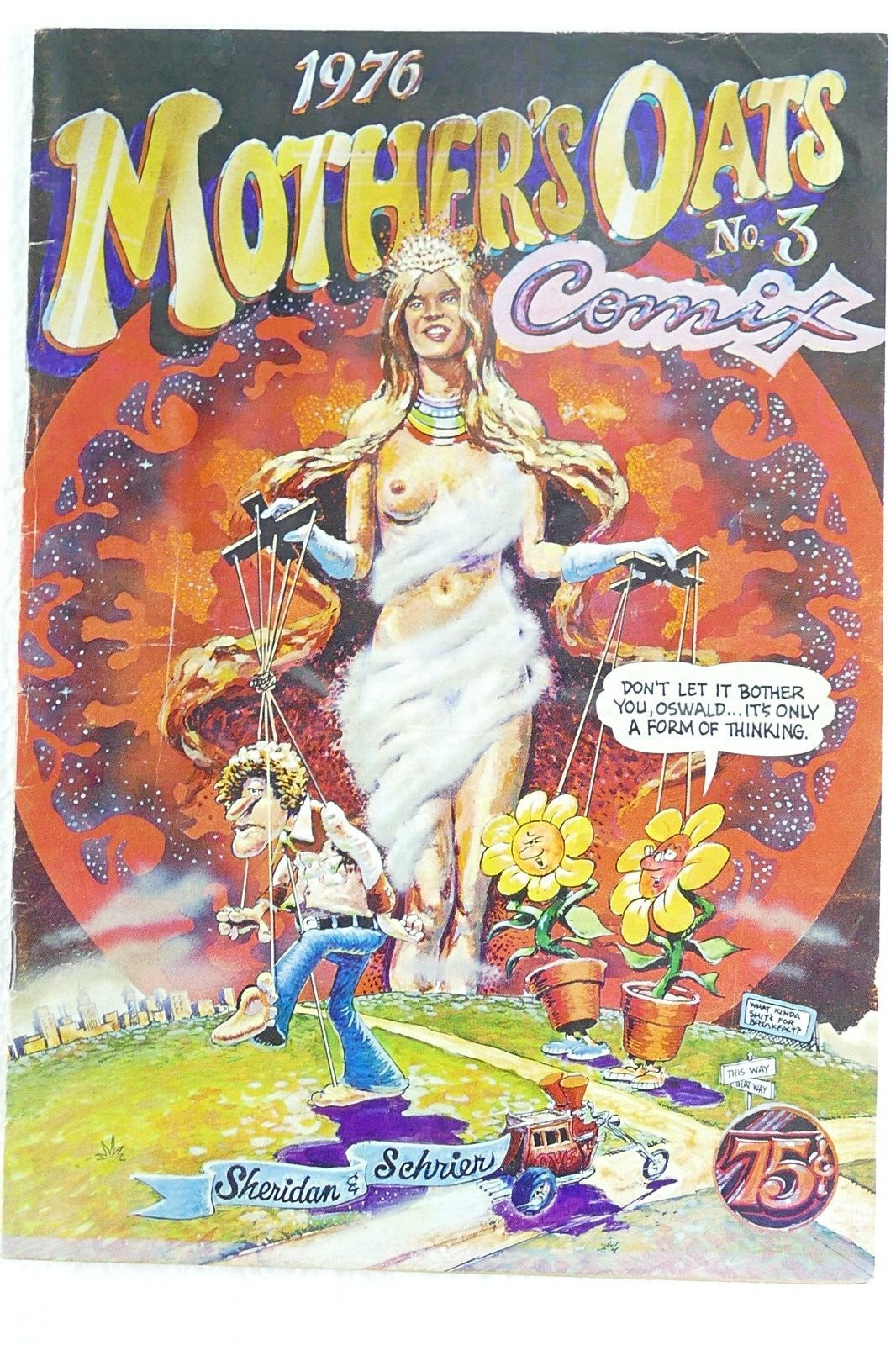 Mother's Oats Comix #3 1977 Rip Off Press Sheridan & Schrier