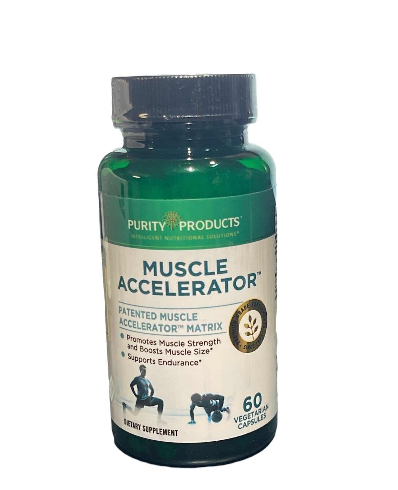 Purity Products Muscle Accelerator 650mg  60 Caps Exp 09/24