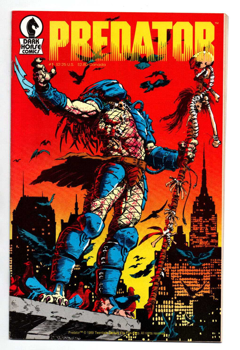 Predator #1 - 2nd Print - 1st appearance - Dark Horse - 1989 - (-NM)