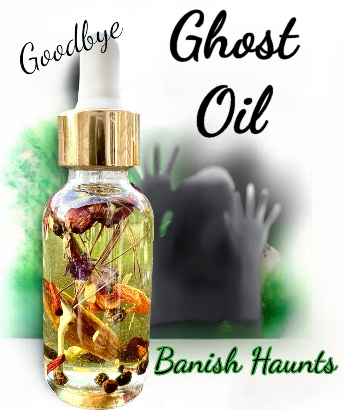 Ghost Chaser Oil Banishing Hauntings Evil Spirits Exorcism Protection Hoodoo