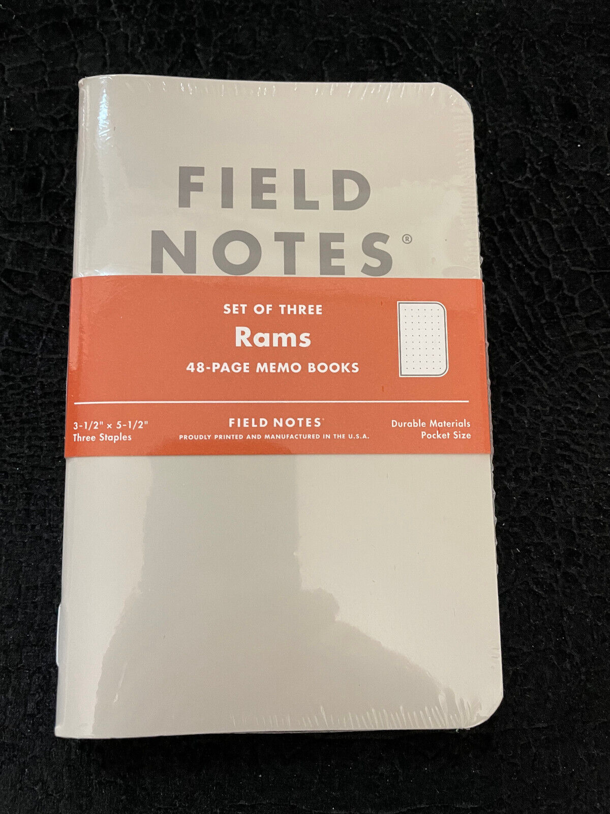 Field Notes RAMS New 3 Notebooks Memo Books Dieter Rams