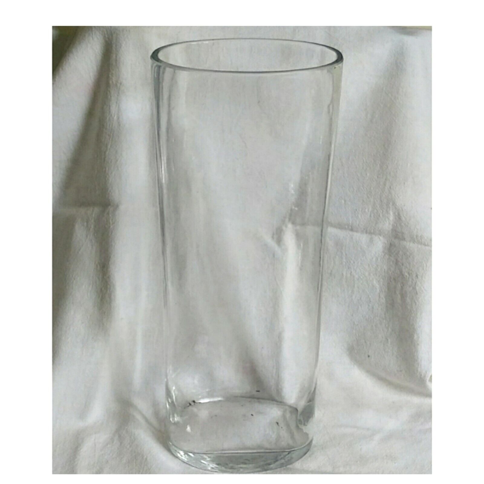 Glass Vase Tall Wrought Studios Oval 12.5 Inches High End Hand Blown