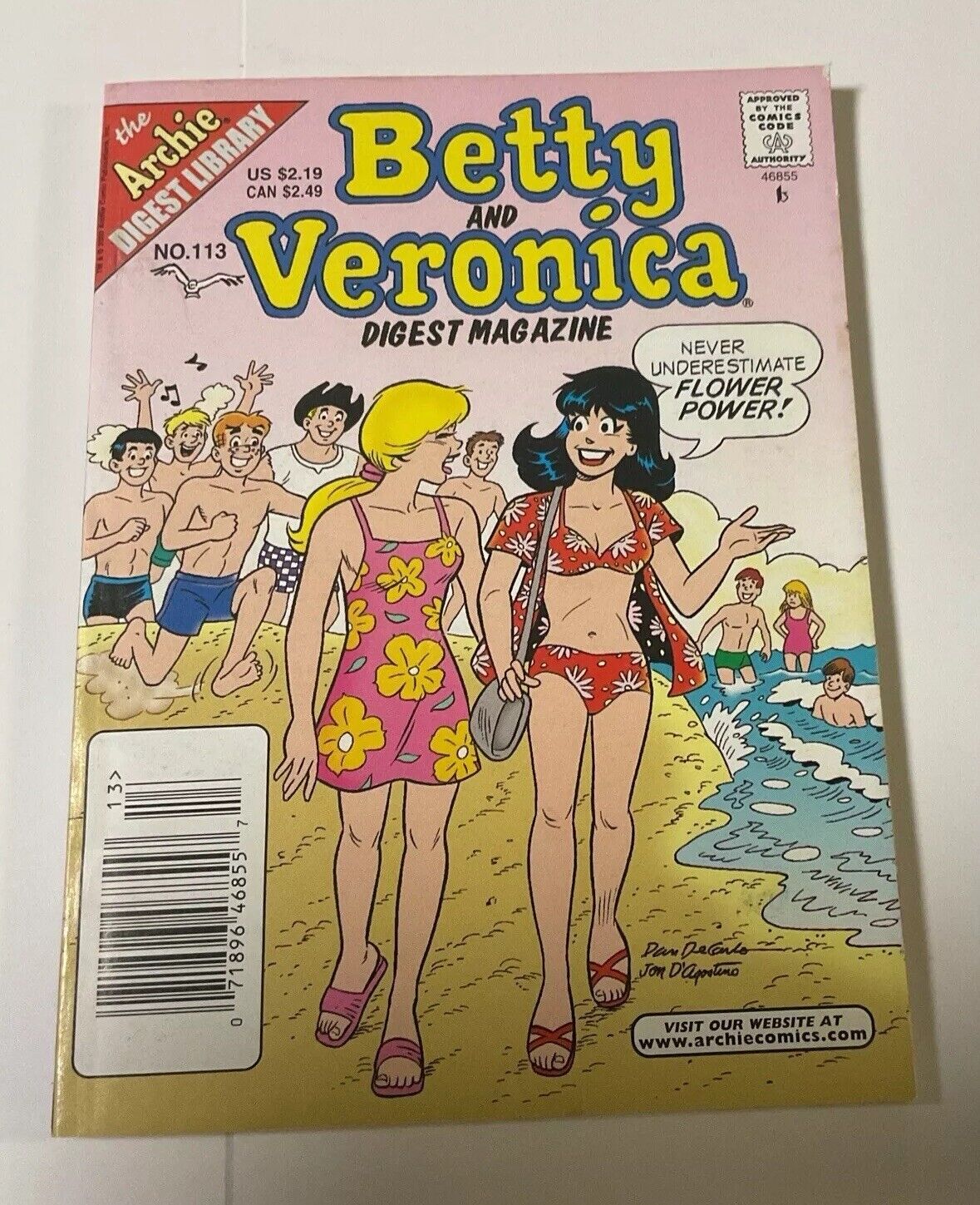 Vintage Betty and Veronica Double Digest #113 VF-NM BIKINI 2000 HIGH GRADE