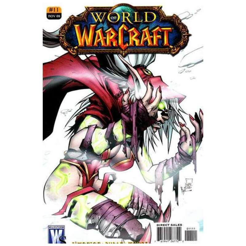 World of Warcraft #11 Lullabi cover in Near Mint minus condition. DC comics [a%
