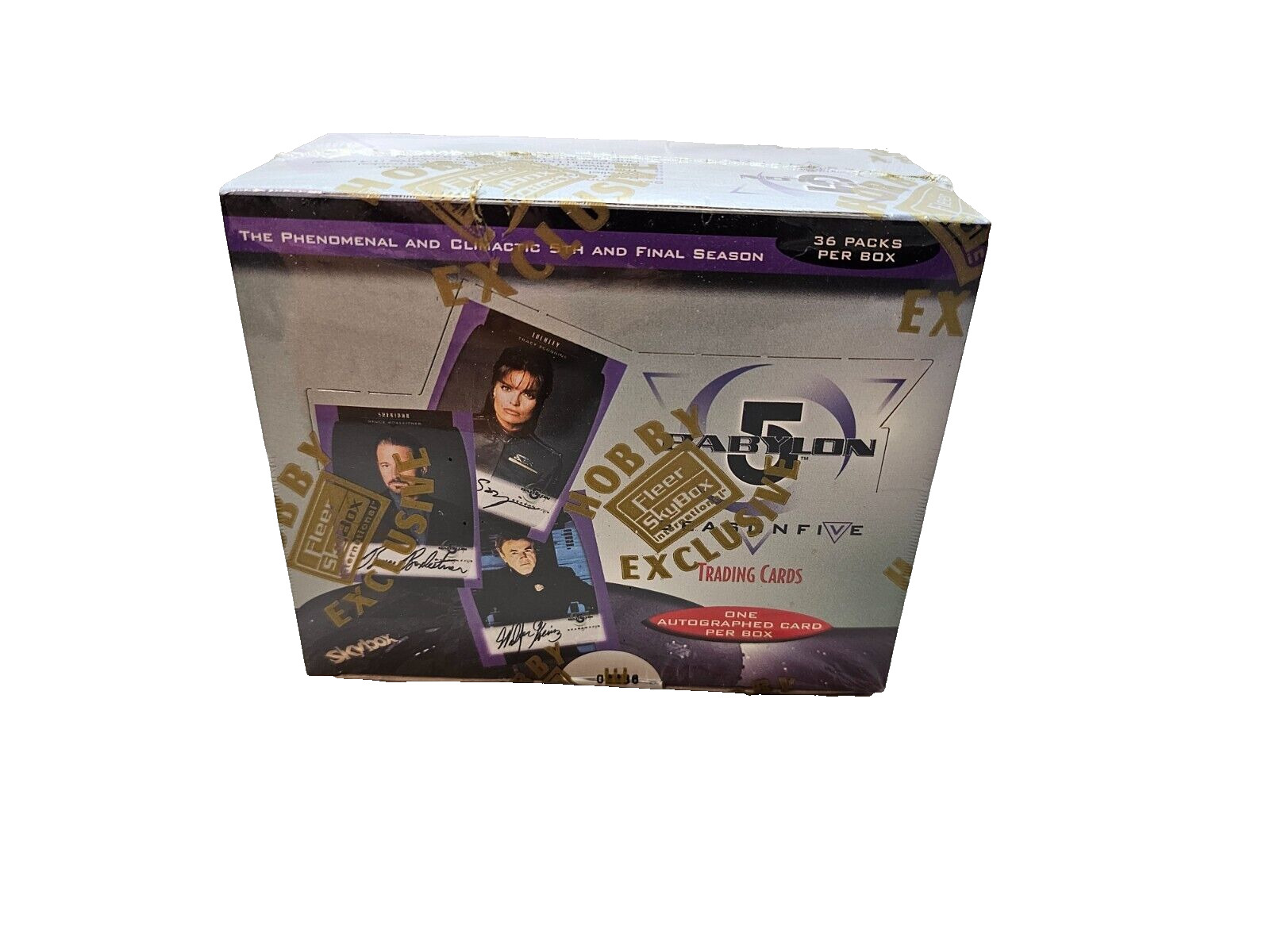 Babylon 5 Season Five - Sealed Trading Card Hobby Box - Fleer / Skybox 1998 New