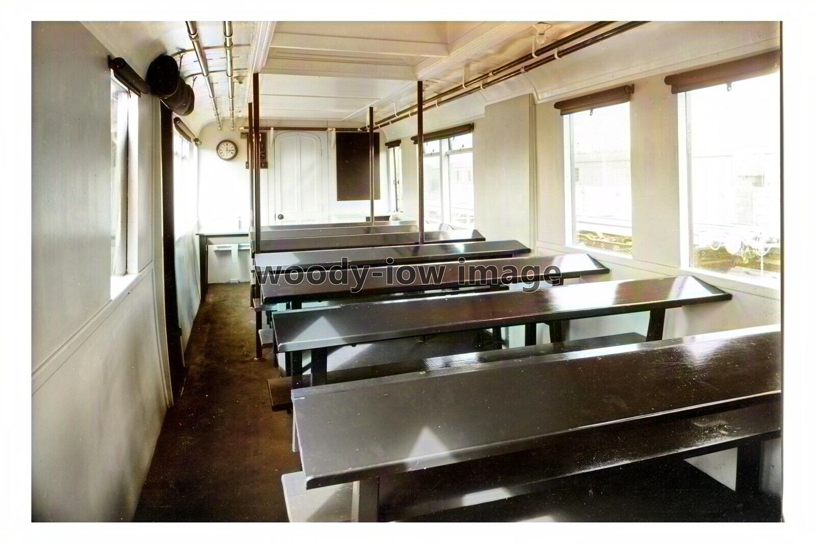 bbc0264 - Railway - An A R P Instruction Van Lecture Room in 2010 - print 6x4