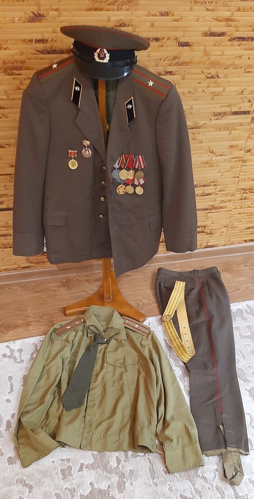 Soviet Vintage Military Uniform Army Officer Major.USSR.ORIGINAL