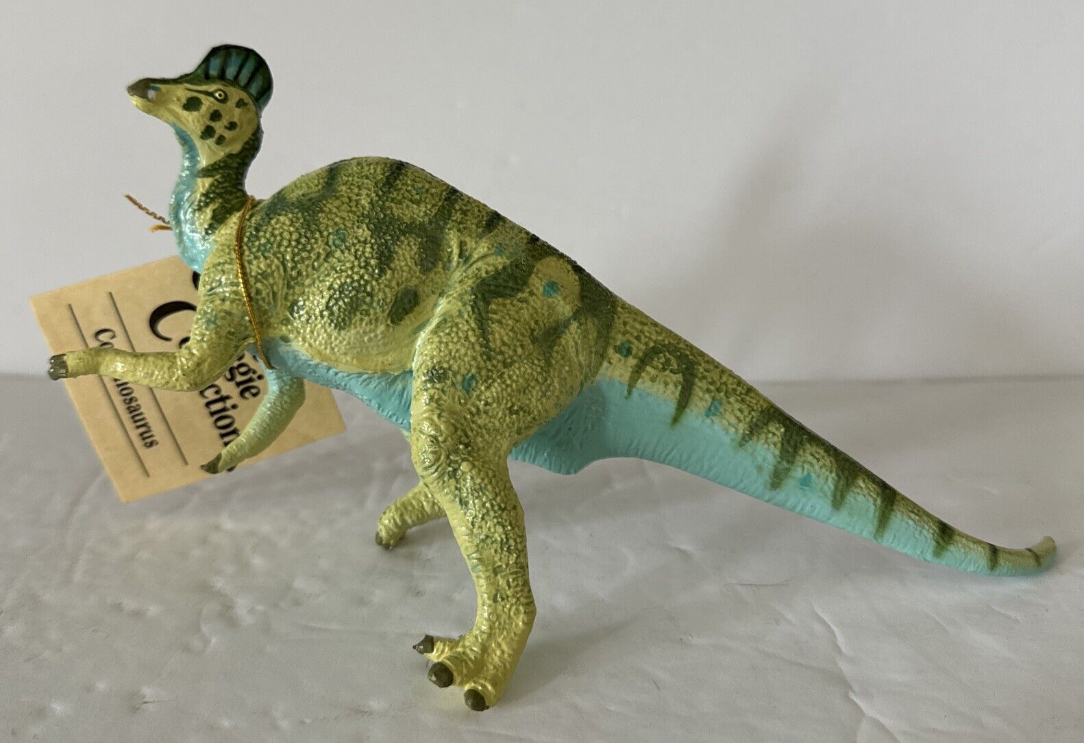 Carnegie Corythosaurus Dinosaur Figure Prehistoric 1991 Safari Ltd New w Tag