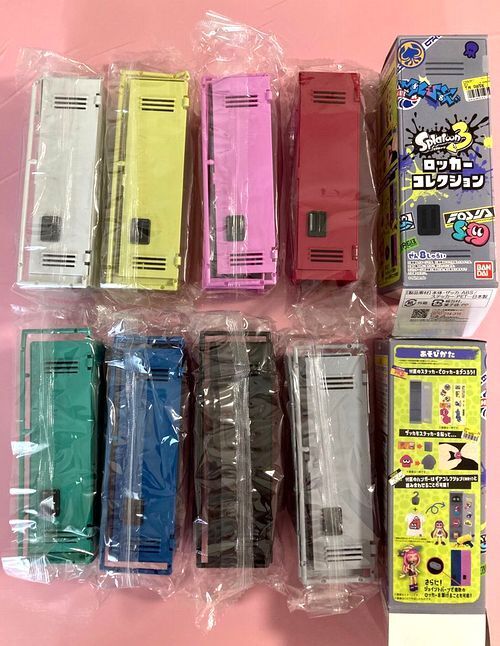 Bandai Splatoon 3 Locker Collection Kit Set of 8 BOX 