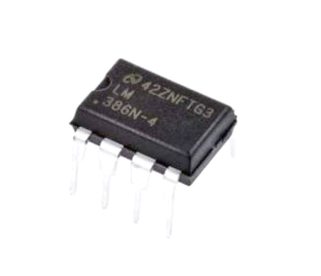 10PCS National Semiconductor LM386N-4 LM386 Low Power Audio Amplifier IC 