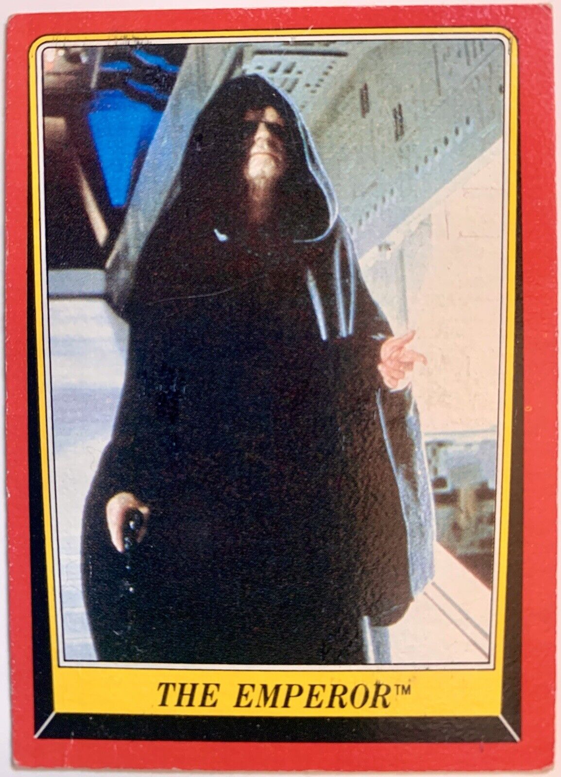 Star Wars The Return Of The Jedi 1983 Topps The Emperor 57 Trading Card