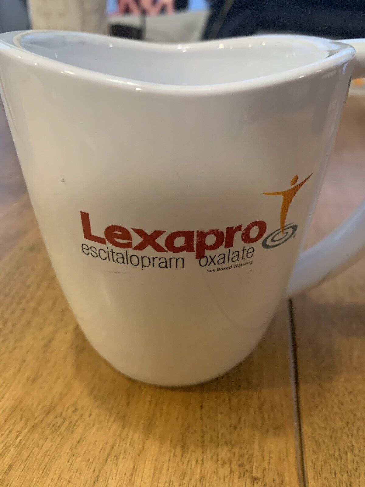LEXAPRO TABLETS ( DRUG MEDICINE ADVERTISING ), ACRYLIC  COFFEE CUP