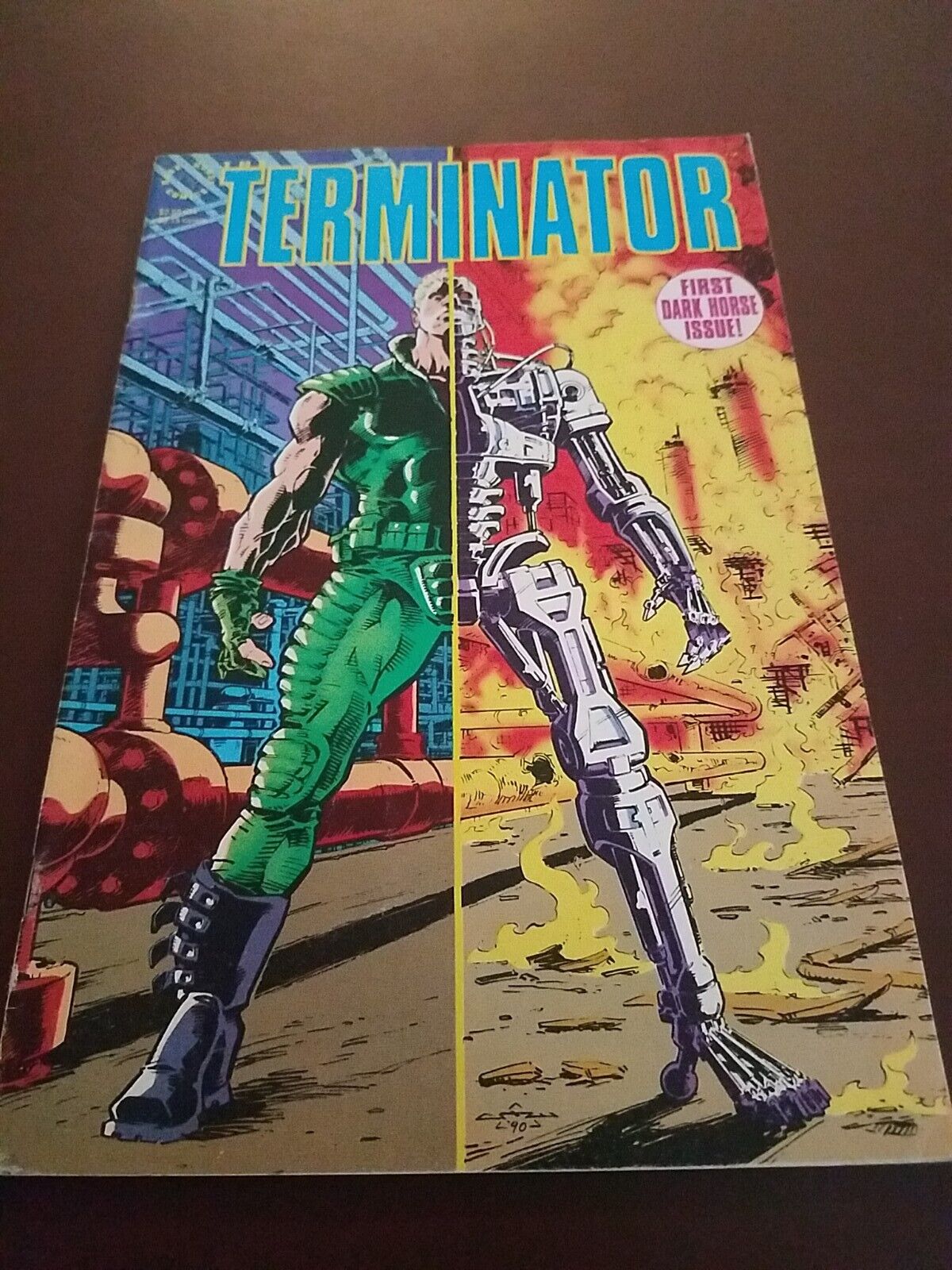 Terminator #1 (1990) Dark Horse Comics First Issue VG