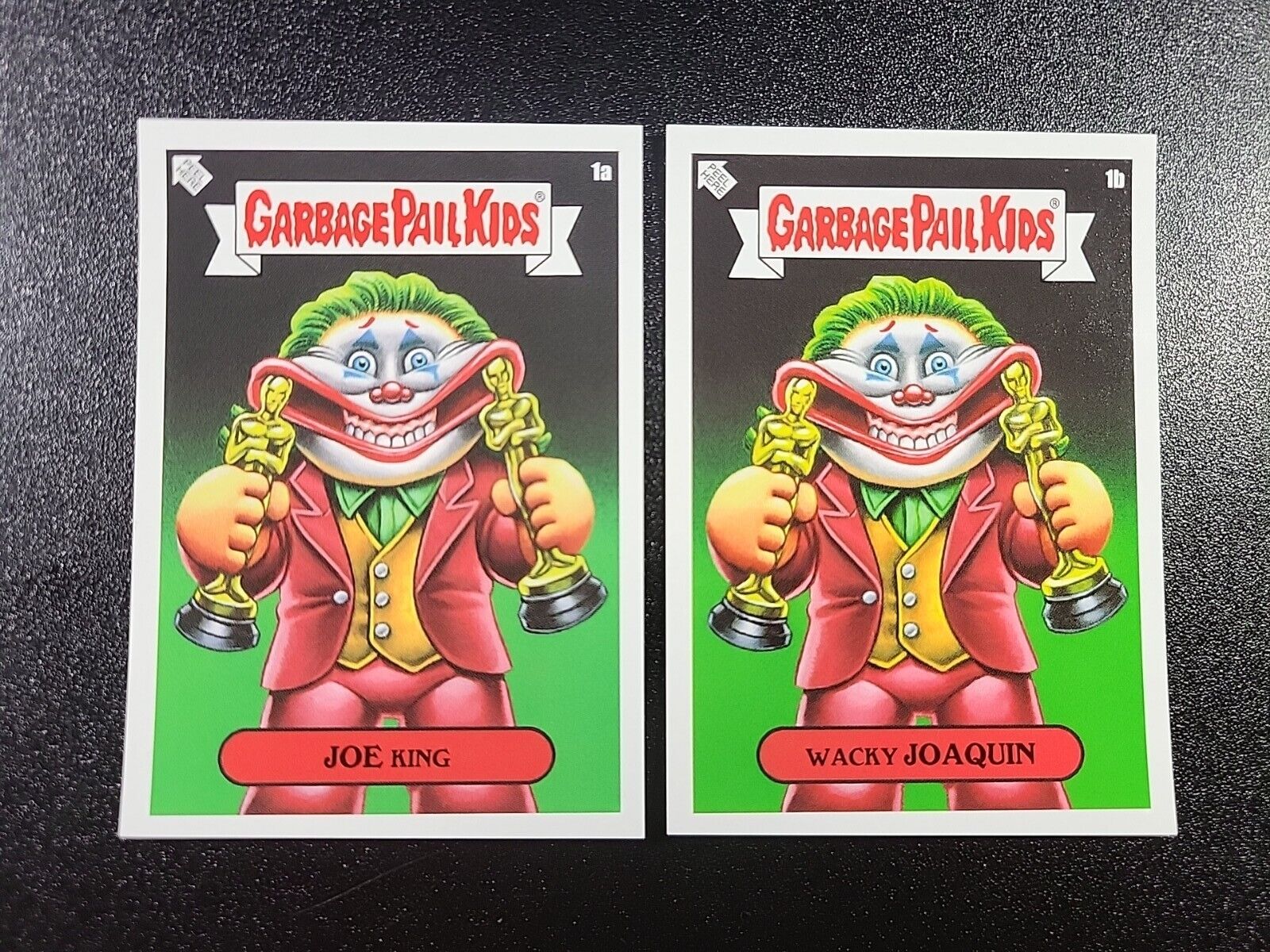 Wacky Joaquin Phoenix The Joker Batman Spoof Joe King Garbage Pail Kids Card
