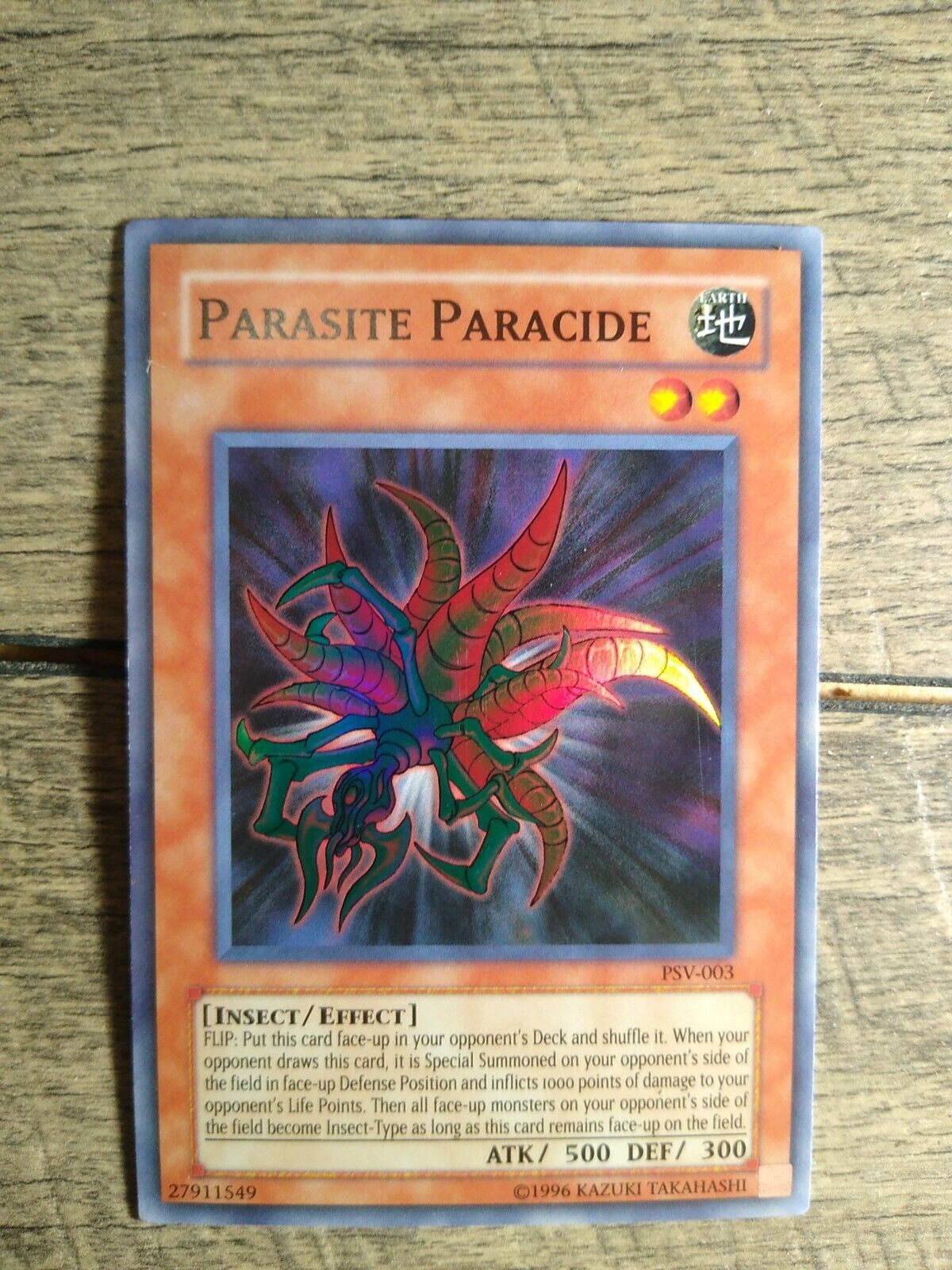 Yu-Gi-Oh PSV-003 “Parasite Paracide” New💥💥